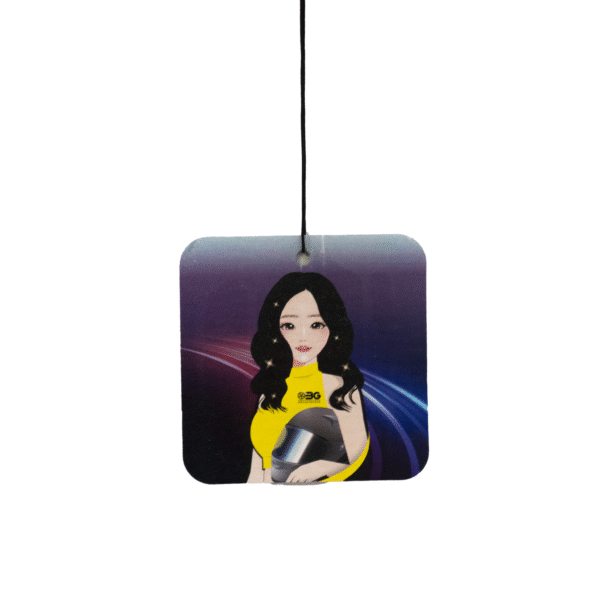Minvern K Limited Edition Car Air Freshener｜Strawberry Scent 🍓 (85mm × 85mm) - Image 2